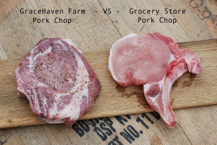 GHFarmVSGroceryPorkChop